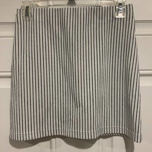 Striped Bodycon Skirt